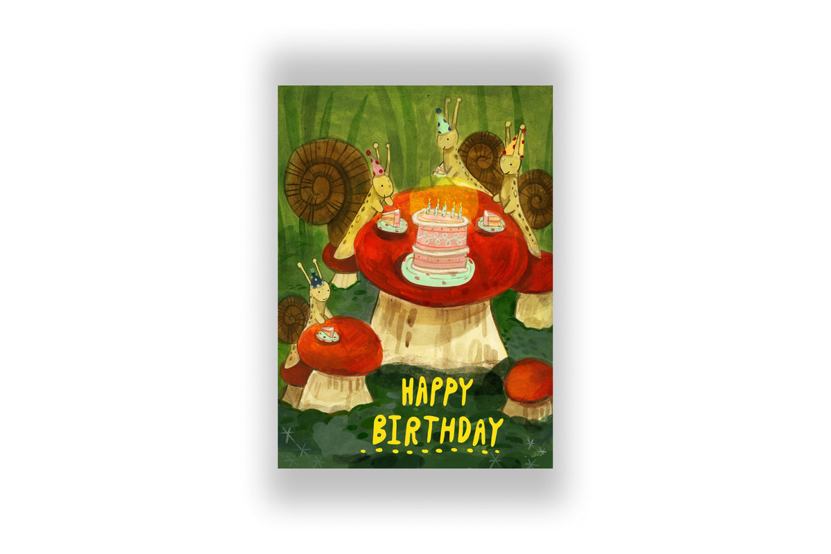 Happy Birthday Postcard