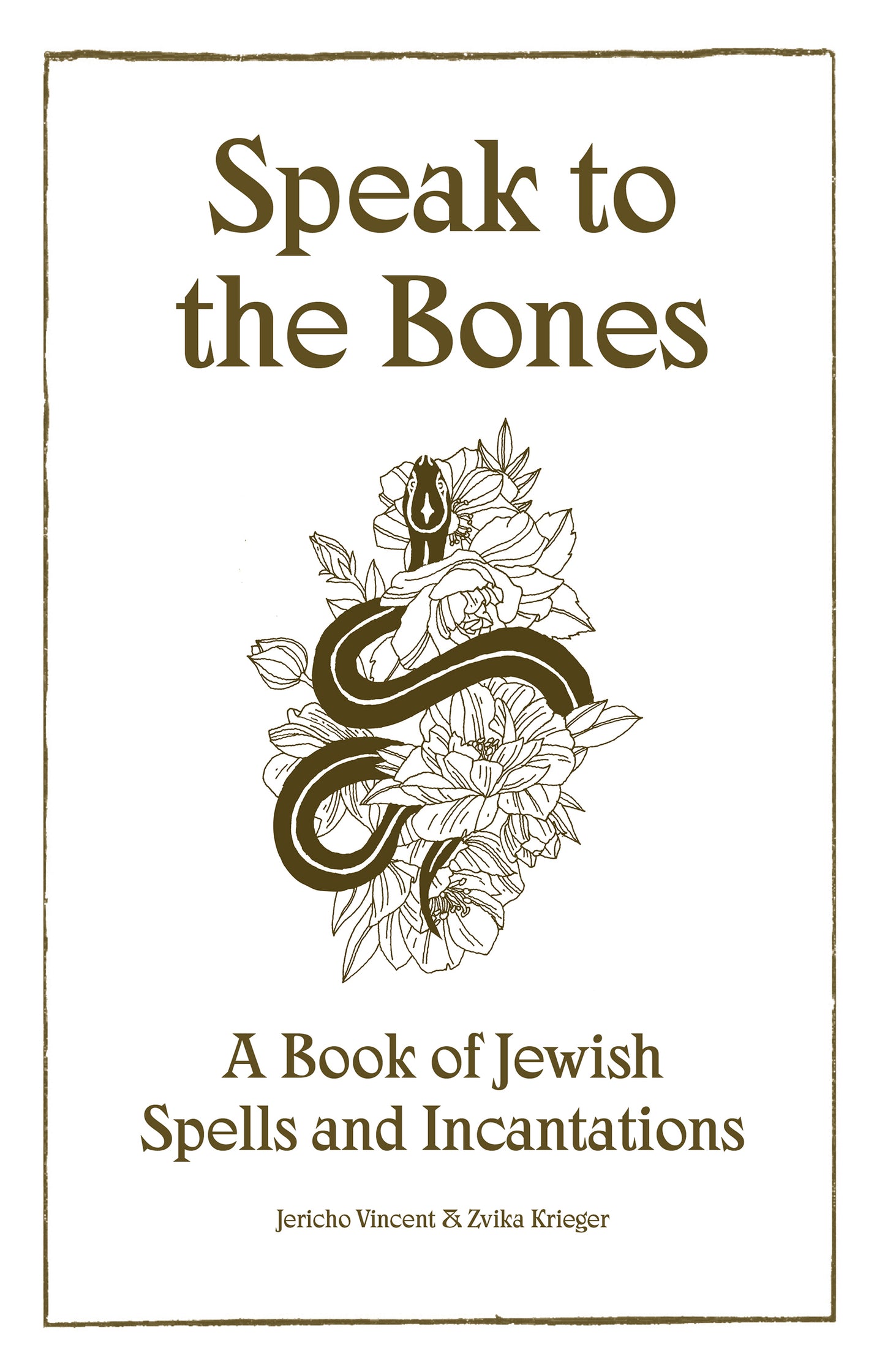 Speak to the Bones: A Book of Jewish Spells