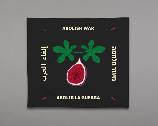 "Abolish War" Fig Flag