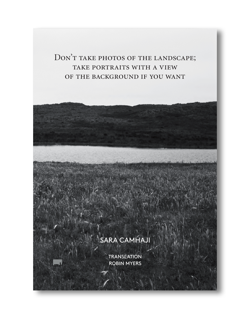 Don't take photos of the landscape; take portraits with the view of the background if you want by Sara Camhaji