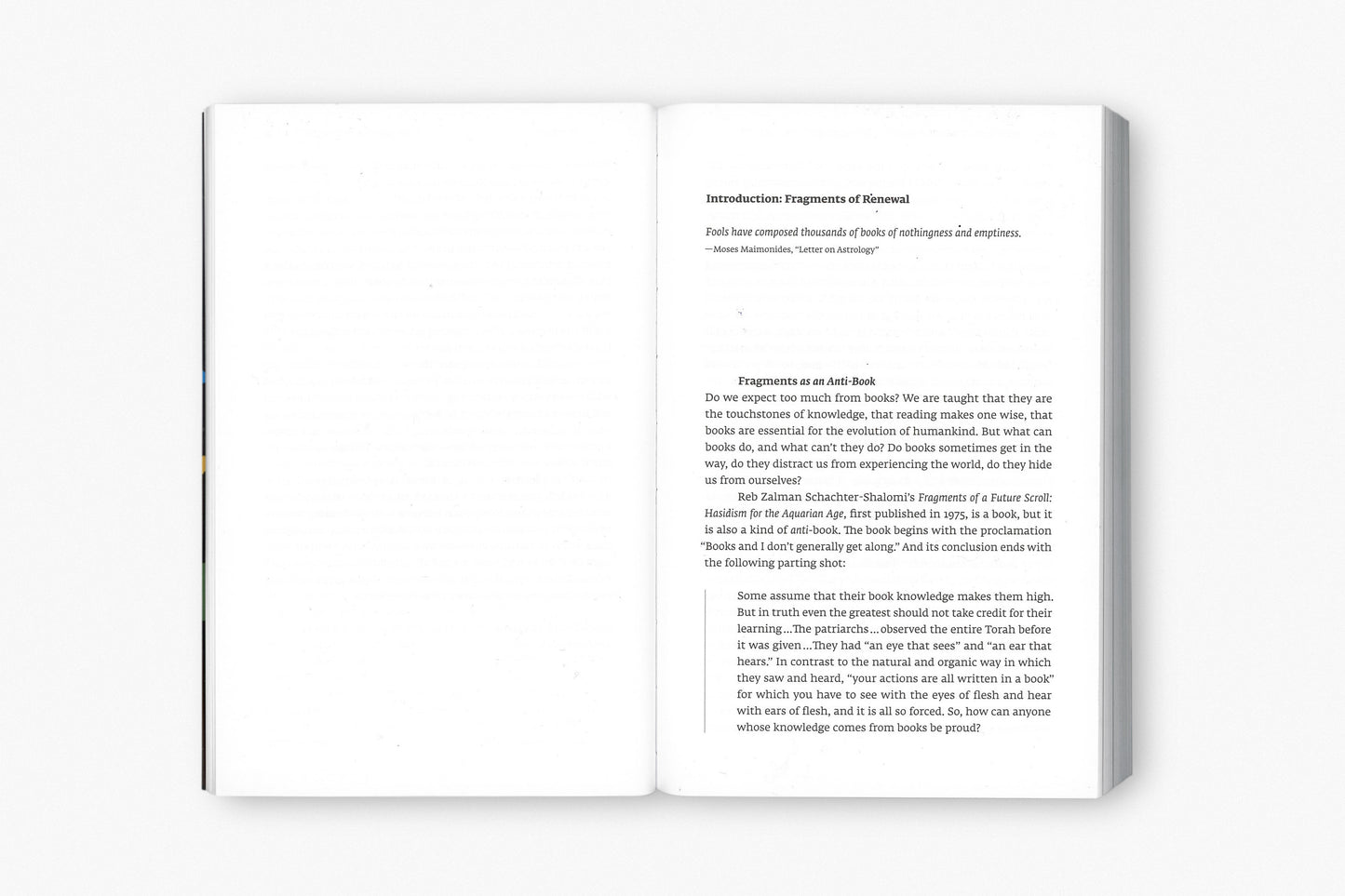 Fragments of a Future Scroll: Hasidism for the Aquarian Age