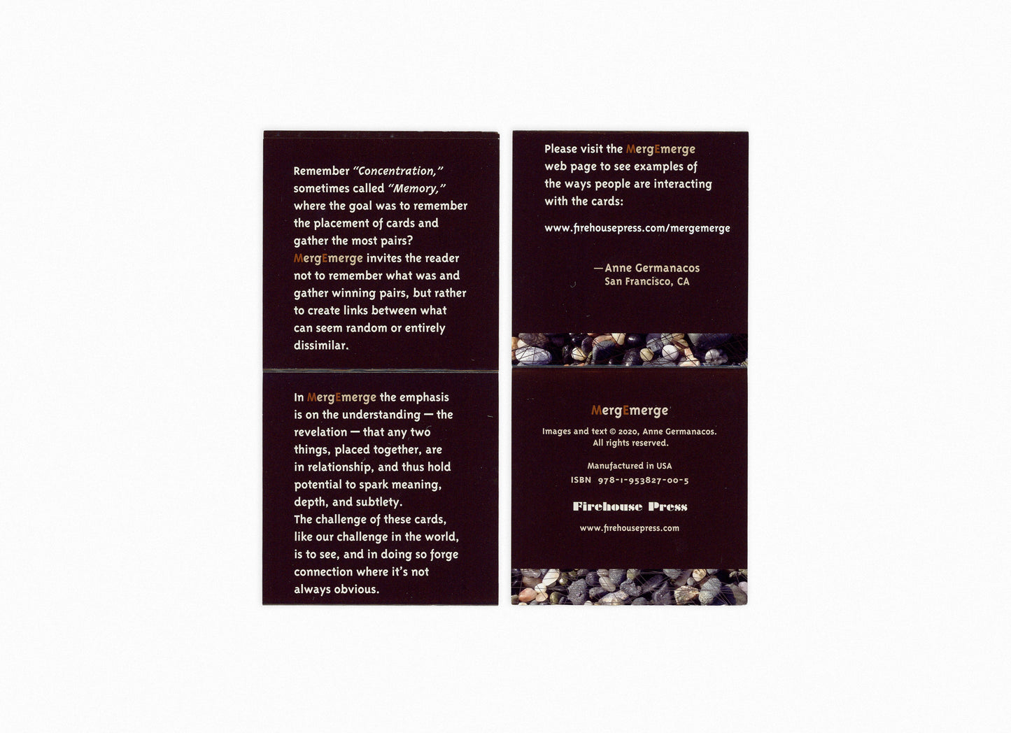 MergEmerge: A Book of Cards